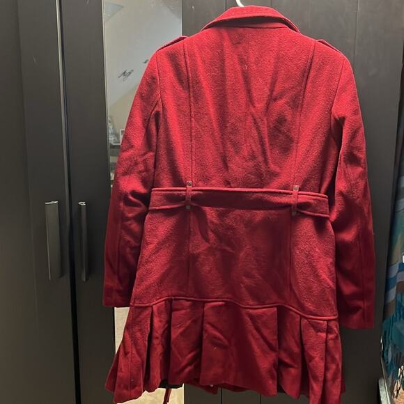 Dark red/maroon CK wool jacket - Picture 2 of 9